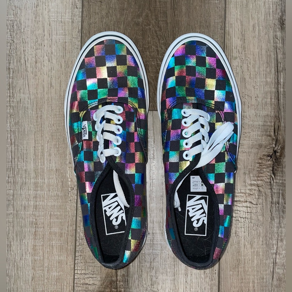 Checkered Vans